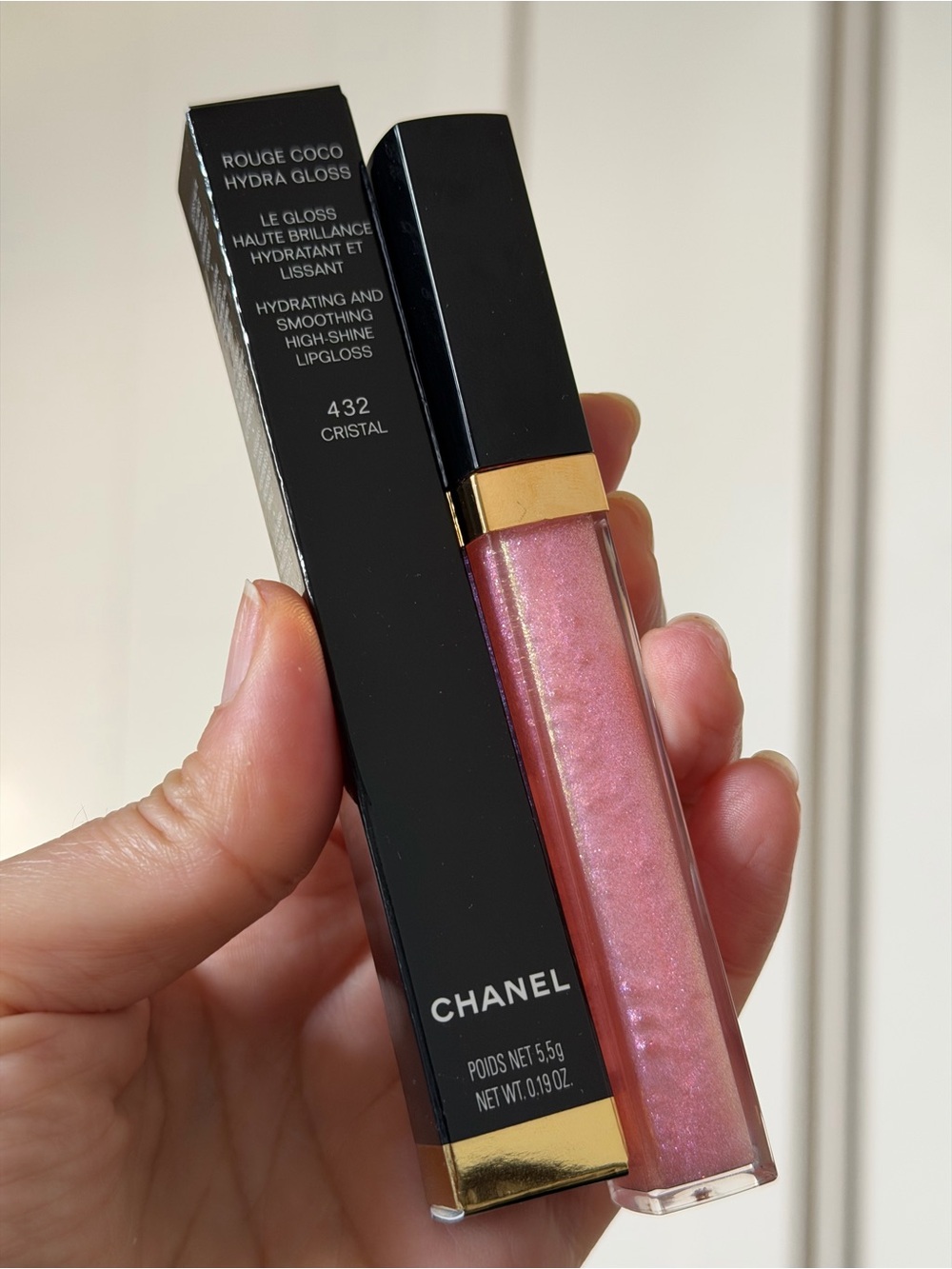 Rouge Coco Hydra gloss | 432 Cristal